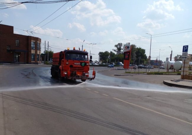 В курске сгорела машина