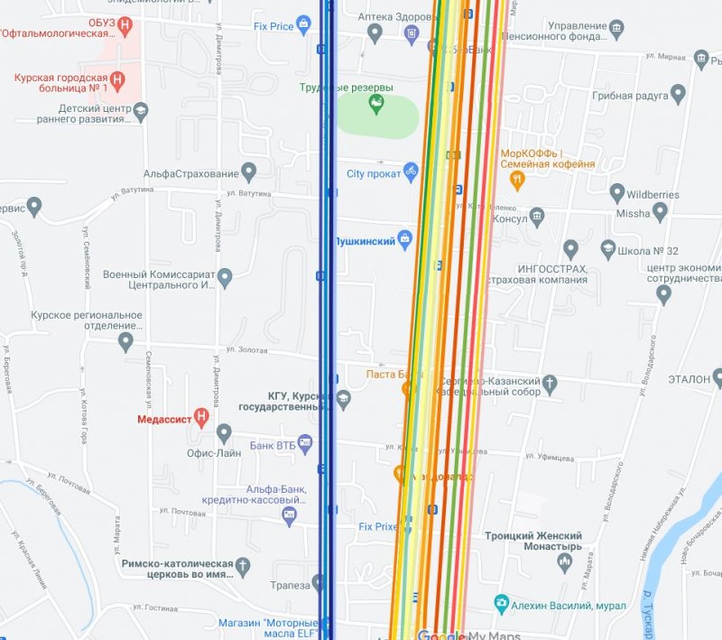 Движение транспорта в курске онлайн карта посмотреть бесплатно без регистрации