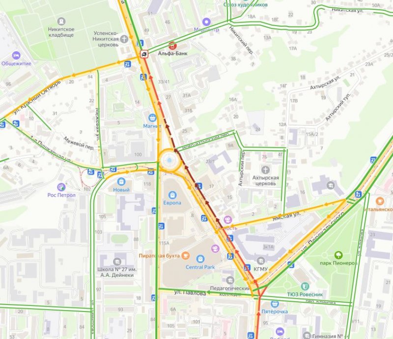 Карта курск к маркса. Движение транспорта онлайн Курск. Карла Маркса 1 транспорт.