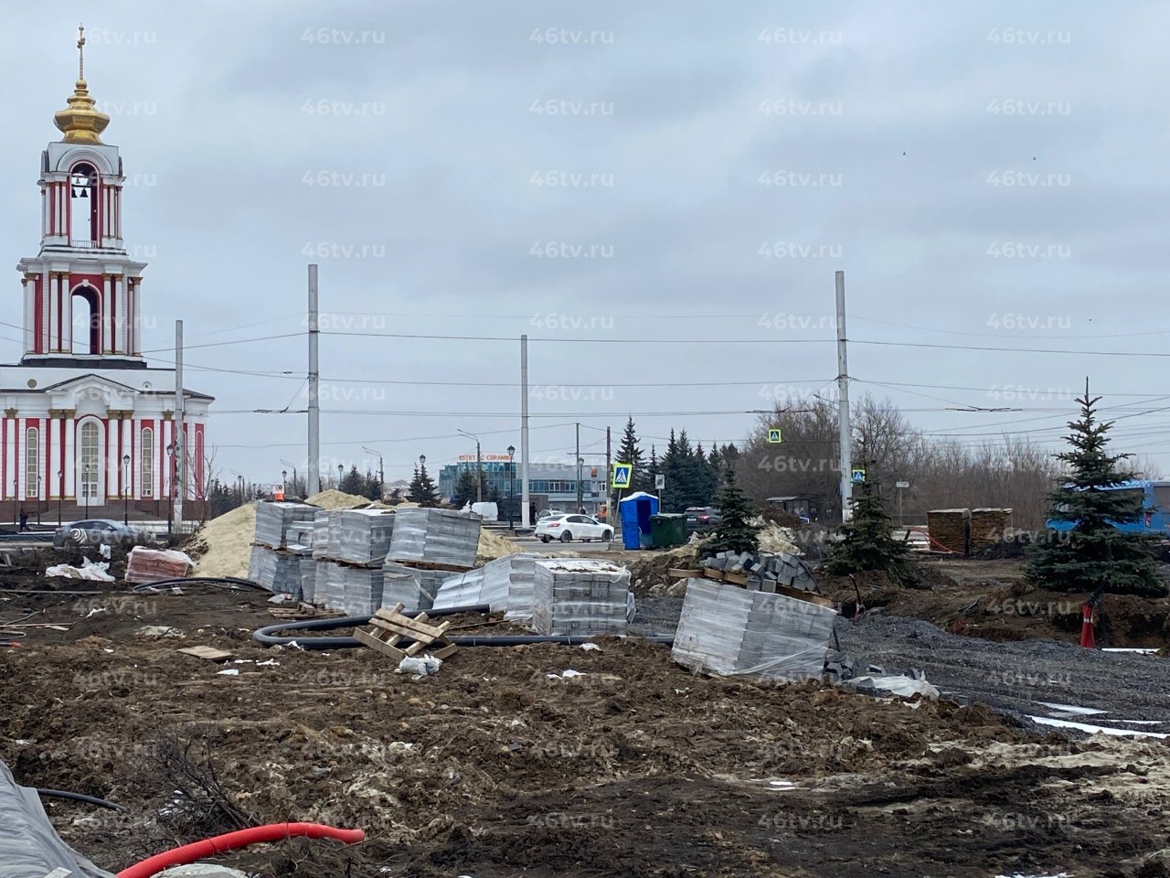 В Курске реконструкцию парка 