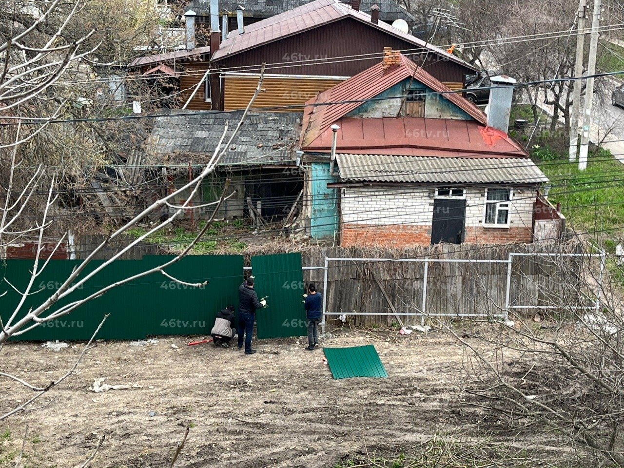 В Курске скроют за новыми заборами пустыри и развалины на семи площадках »  46ТВ Курское Интернет Телевидение