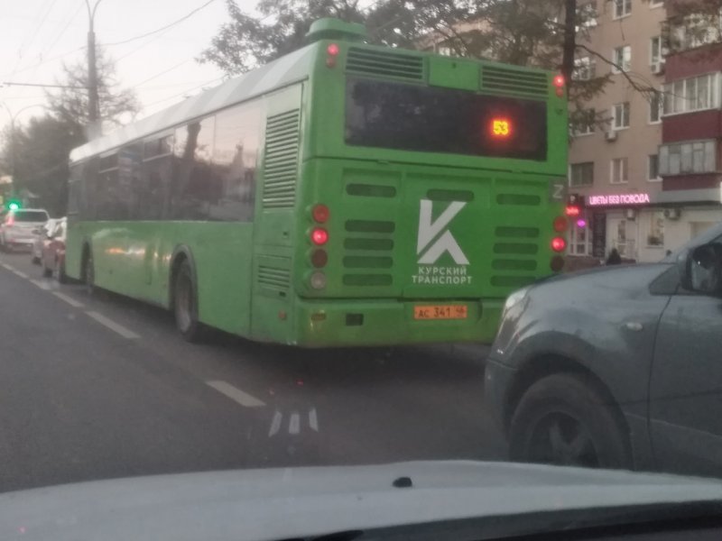 Карта с автобусами курск