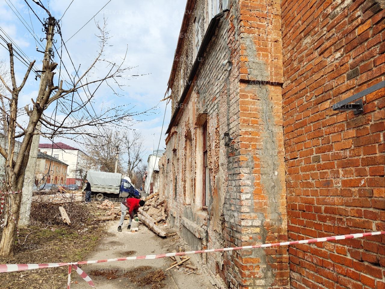 В Курске на Белинского сносят бывший Доходный дом Васильевой | 26.03.2024 |  Курск - БезФормата