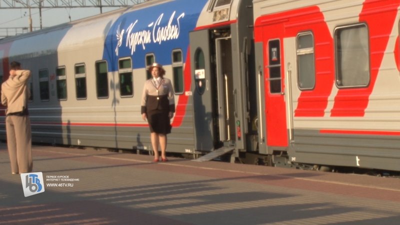 Обновлённый поезд Курский соловей вернули на маршрут