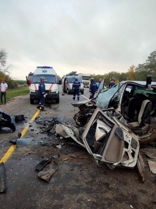 В жёстком ДТП под Курском погиб 20-летний водитель Лады, ранены двое