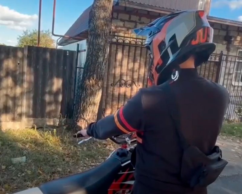 Приехали: в Курске ГАИ задержала гоняющего на мотоцикле подростка