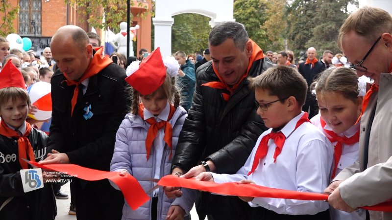 В Курске открыли обновленный Парк пионеров и сквер им. Лапшина