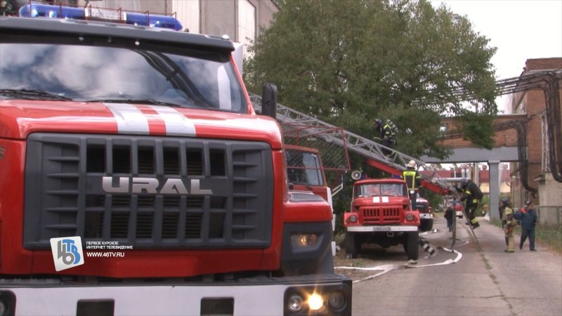 В Курске пожарные готовятся к отопительному сезону