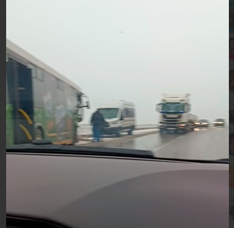 В Курской области рейсовый автобус попал в лобовое ДТП