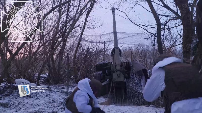 Морозы ускорили формирование буферной зоны у Курской области