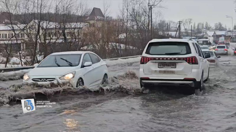 Мокрый сюрприз февраля: Курск утопает в талой воде