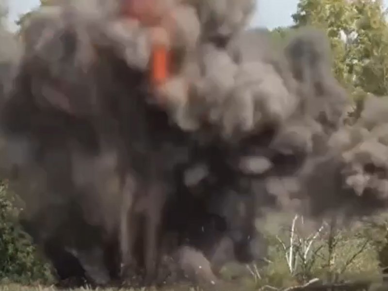 Последствия обстрела в Курской области