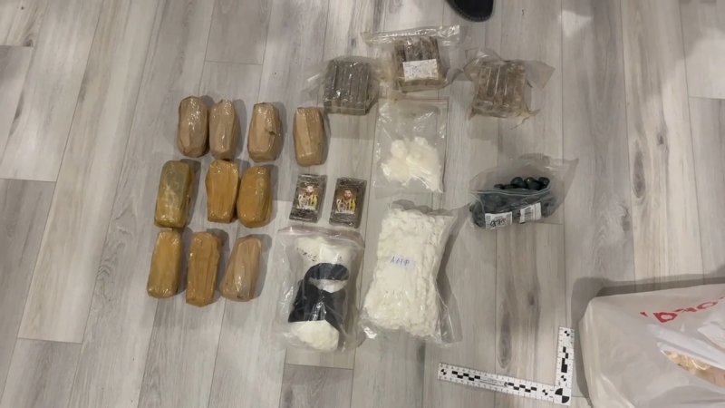 В Курске задержали межрегионального курьера с 15 кг наркотиков
