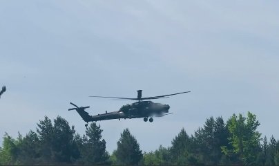 На Курском направлении вертолеты ВВС РФ сжигают позиции ВСУ