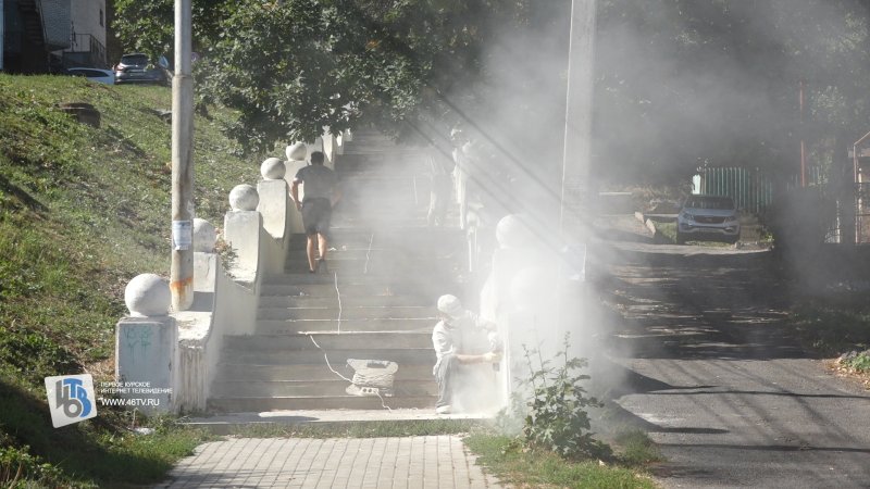 И вот опять: в Курске лестницу на Мирной отремонтируют к 15 сентября
